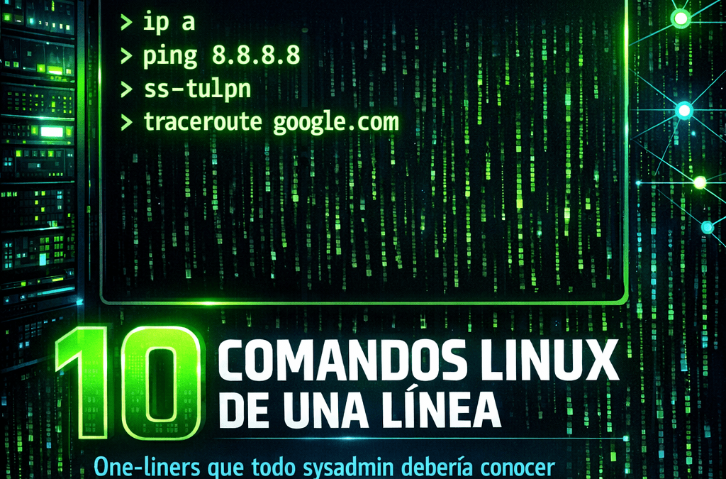 10 comandos Linux de una línea que todo sysadmin debería conocer