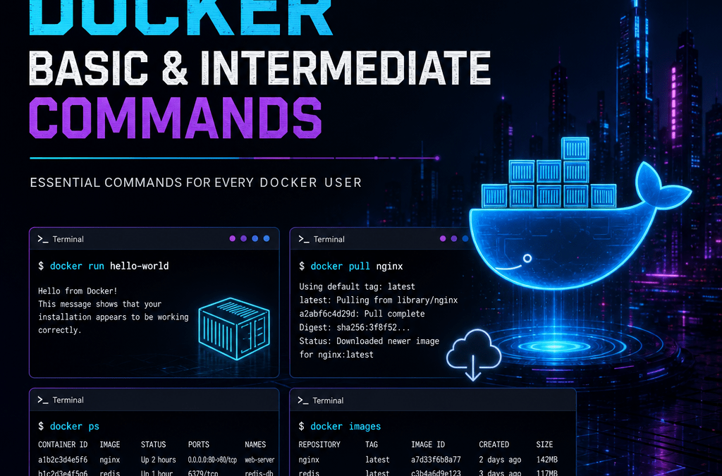 Docker para inexpertos (como yo!) – Parte dos: Comandos básicos, intermedios y creación de contenedores
