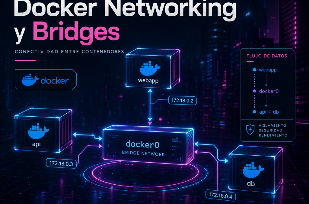Docker para Inexpertos (como yo!) – Parte Cuatro: Intro a Docker Networking ( Y Bridges)