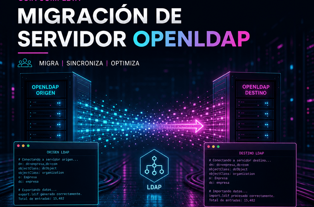 Migrar Servidor OpenLDAP de forma simple y funcional