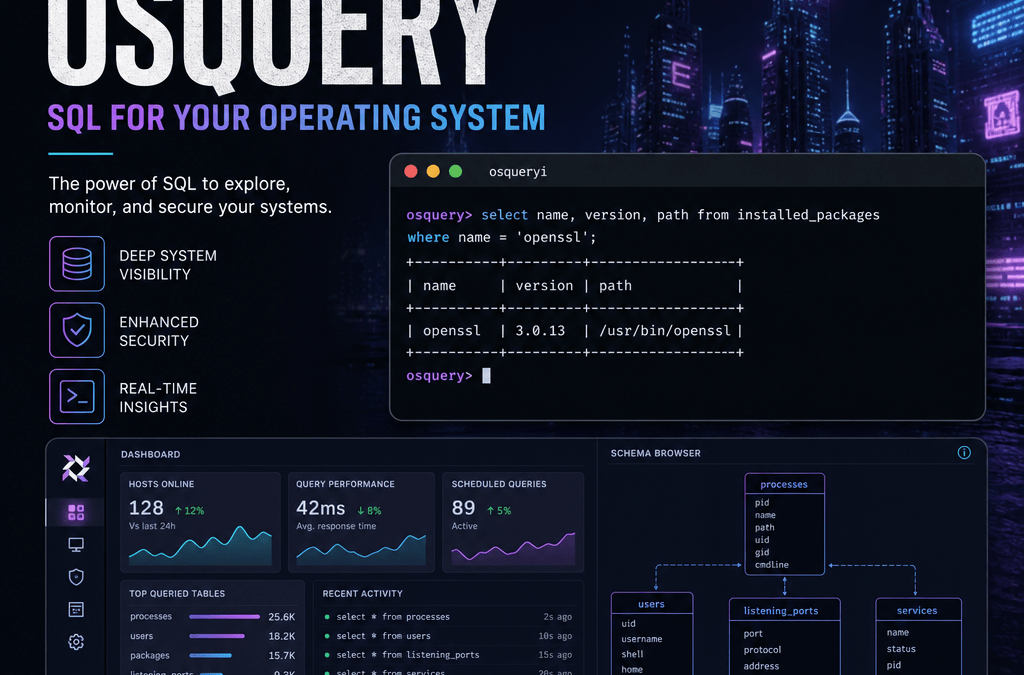 OSQUERY: InfoGathering para Análisis de sistemas basado en SQL