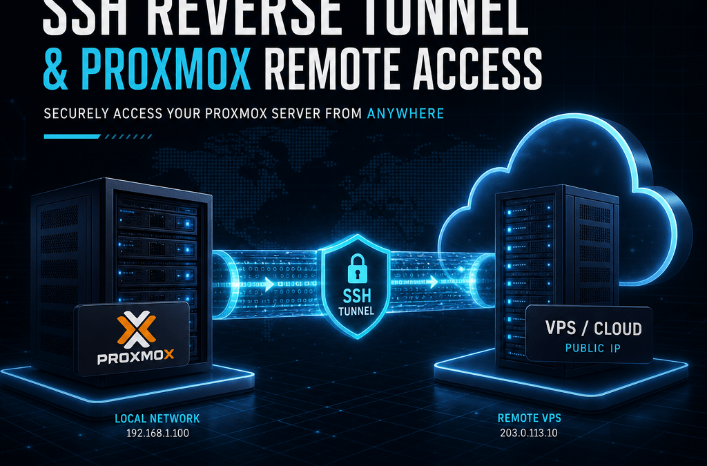 Cómo Acceder a ProxmoxVE desde Cualquier Lugar vía SSH Reverse Tunnel