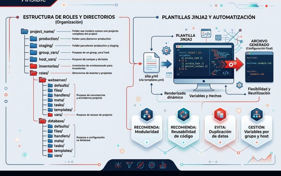 Ansible: Roles, templates y organización de proyectos complejos